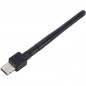 Adaptor wireless 150Mbps, USB 2.0, antena 2dBi RP-SMA detasabila