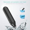 Trimmer pentru nas si urechi, lame otel, 10000 rpm, lavabil, alimentare baterii