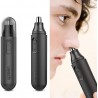 Trimmer pentru nas si urechi, lame otel, 10000 rpm, lavabil, alimentare baterii