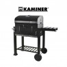 Gratar mobil carbune BBQ Grill, 2 rafturi, control temperatura, Kaminer