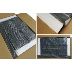 Gratar mobil carbune BBQ Grill, 2 rafturi, control temperatura, Kaminer