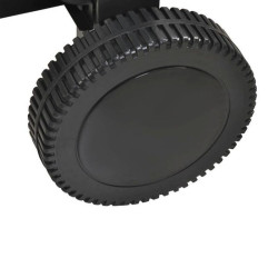 Gratar mobil carbune BBQ Grill, 2 rafturi, control temperatura, Kaminer