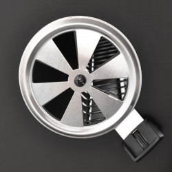 Gratar mobil carbune BBQ Grill, 2 rafturi, control temperatura, Kaminer