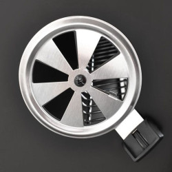 Gratar mobil carbune BBQ Grill, 2 rafturi, control temperatura, Kaminer