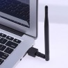 Adaptor placa retea Wi-Fi, USB 1.1/2.0, antena 2dBi RP-SMA detasabila, 150Mbps