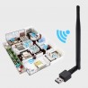 Adaptor placa retea Wi-Fi, USB 1.1/2.0, antena 2dBi RP-SMA detasabila, 150Mbps