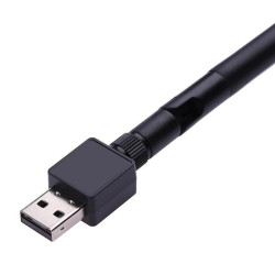 Adaptor placa retea Wi-Fi, USB 1.1/2.0, antena 2dBi RP-SMA detasabila, 150Mbps