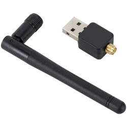 Adaptor placa retea Wi-Fi, USB 1.1/2.0, antena 2dBi RP-SMA detasabila, 150Mbps