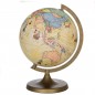 Glob geografic rotativ Travel, harta politica, cartografie limba engleza, diametru 22 cm