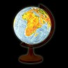 Glob geografic iluminat, harta politica si fizica, diametru 32 cm, meridian