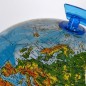 Glob pamantesc cartografie in limba engleza, harta fizica, diametru 25 cm