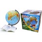 Glob pamantesc harta fizica-zoologica, meridian si suport, diametru 22 cm, carte 275 animale Glob pamantesc harta fizica-zoologica, meridian si suport, diametru 22 cm, carte 275 animale