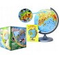Glob pamantesc harta fizica-zoologica, meridian si suport, diametru 22 cm, carte 275 animale Glob pamantesc harta fizica-zoologica, meridian si suport, diametru 22 cm, carte 275 animale