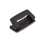 Perforator metalic de birou, capacitate 10 coli, negru Perforator metalic de birou, capacitate 10 coli, negru