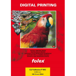 Folie autoadeziva alba opaca, format A3 , printabila laser, 50 microni