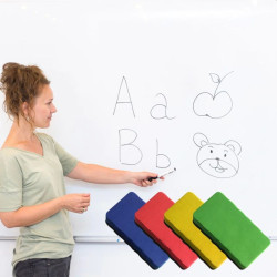 Burete magnetic pentru Whiteboard, stergere usoara, colorat, Boho