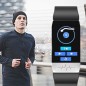Bratara Smart Bluetooth cu termometru, 15 functii - temperatura, tensiune, nivel oxigen, handsfree, aplicatie iOS si Android