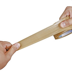 Banda adeziva pe baza de solvent, rola 48mmx132m, ambalare, maro