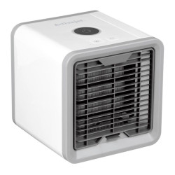 Mini racitor pentru aer, 5W, rezervor 0.55l, 3 trepte viteza, 3 functii, iluminat LED 6 culori, USB