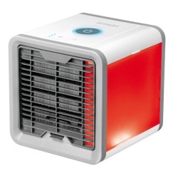Mini racitor pentru aer, 5W, rezervor 0.55l, 3 trepte viteza, 3 functii, iluminat LED 6 culori, USB