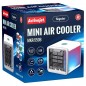 Mini aparat aer conditionat 5W cu umidificare, purificator aer USB, 3 trepte, 0.55L, LED 6 culori Mini aparat aer conditionat 5W cu umidificare, purificator aer USB, 3 trepte, 0.55L, LED 6 culori