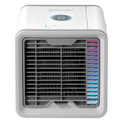 Mini racitor pentru aer, 5W, rezervor 0.55l, 3 trepte viteza, 3 functii, iluminat LED 6 culori, USB