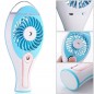 Ventilator portabil cu pulverizare apa, acumulator si alimentare USB, rezervor apa 23 ml Ventilator portabil cu pulverizare apa, acumulator si alimentare USB, rezervor apa 23 ml
