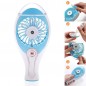Ventilator portabil cu pulverizare apa, acumulator si alimentare USB, rezervor apa 23 ml Ventilator portabil cu pulverizare apa, acumulator si alimentare USB, rezervor apa 23 ml