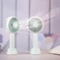 Mini ventilator portabil cu difuzor aromaterapie, 2.7W, 3 viteze, incarcare USB Mini ventilator portabil cu difuzor aromaterapie, 2.7W, 3 viteze, incarcare USB