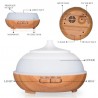 Umidificator purificator aer cu ultrasunete, putere 14W, timer, 300 ml