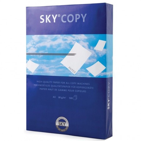Hartie copiator si imprimante format A3, 80g/mp, 500 coli/top, Sky Cop