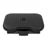 Suport ergonomic pentru picioare, suprafata antiderapanta, inaltime reglabila, negru