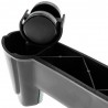 Suport mobil pentru cooler sau unitate, ajustabil pana la 25cm, 4 roti, accesorii asamblare, negru