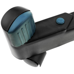 Suport mobil pentru cooler sau unitate, ajustabil pana la 25cm, 4 roti, accesorii asamblare, negru
