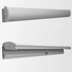 Suport magnetic pentru foi flipchart, agatatori reglabile, 70 cm, ProCart