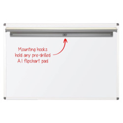 Suport magnetic pentru foi flipchart, agatatori reglabile, 70 cm, ProCart