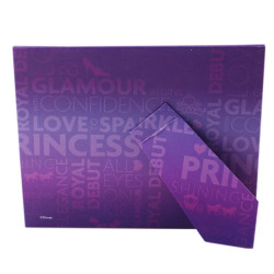 Rama foto pentru fetite cu imprimeu Disney Princess, 10x15 cm