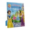 Rama foto Printesele Disney, 10x15 cm, portret, albastra