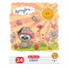 Caiet Tip I A5 24 file, coperti policromie, Herlitz Cute Animals Premium