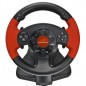 Volan gaming cu pedale, 13 butoane, vibratii, compatibil PC Playstation 2 Playstation 3, RESIGILAT