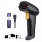 Cititor cod bare 2D wireless 2.4G, USB, ARM 32-bit Cortex, 433 Mhz, stocare inventar Cititor cod bare 2D wireless 2.4G, USB, ARM 32-bit Cortex, 433 Mhz, stocare inventar