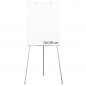 Flipchart magnetic cu trepied, 70x100 cm, rama aluminiu, suport markere, RESIGILAT