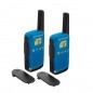 Set 2 statii emisie-receptie, raza actiune 4km, 16 canale, autonomie 16h, Motorola Set 2 statii emisie-receptie, raza actiune 4km, 16 canale, autonomie 16h, Motorola