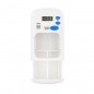 Organizator medicamente cu alarma, 2 compartimente, design compact 5.5x9 cm