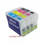 Cartuse reincarcabile pentru Epson 502XL, de capacitate mare, cu chipuri autoresetabile