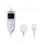 Patura electrica 150x100cm, 5 trepte incalzire, controler LCD, temporizator, gri Patura electrica 150x100cm, 5 trepte incalzire, controler LCD, temporizator, gri