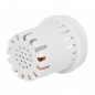 Umidificator ultrasunete cu ionizator, aromaterapie, panou tactil, telecomanda, 3 uleiuri esentiale incluse Umidificator ultrasunete cu ionizator, aromaterapie, panou tactil, telecomanda, 3 uleiuri esentiale incluse