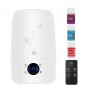 Umidificator ultrasunete cu ionizator, aromaterapie, panou tactil, telecomanda, 3 uleiuri esentiale incluse Umidificator ultrasunete cu ionizator, aromaterapie, panou tactil, telecomanda, 3 uleiuri esentiale incluse