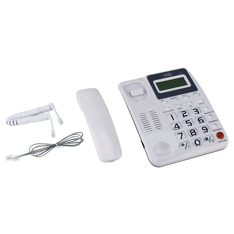 Telefon fix, caller ID, sistem dual FSK/DTMF, calculator, calendar, memorie, RESIGILAT