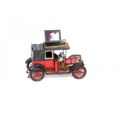 Macheta masina Old Car, rama foto pliabila vintage, metal, 20x10x13 cm